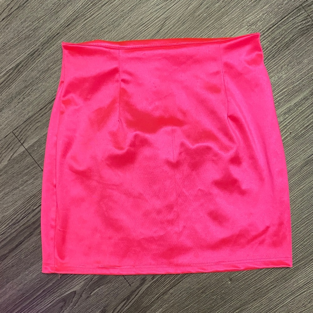 Fashion Nova Neon Pink Mini Skirt